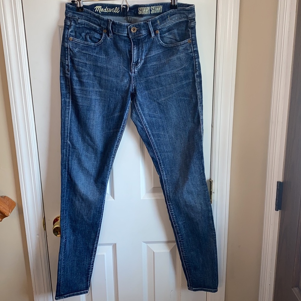 MADEWELL Skinny/Skinny High Rise Skinny Denim Jean 30 X32